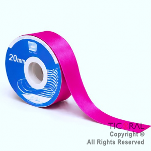 CINTA LISA 20 MM X 25 MTS FUCSIA